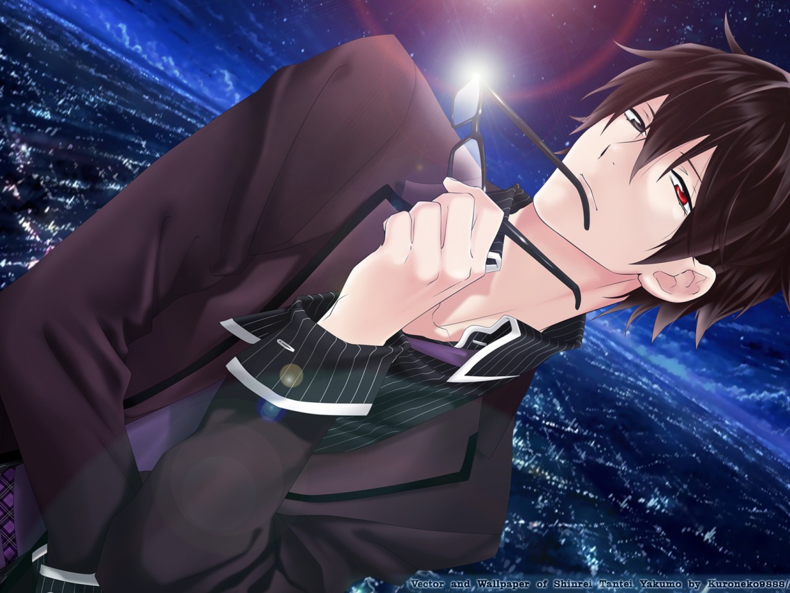 Герой аниме Shinrei Tantei Yakumo