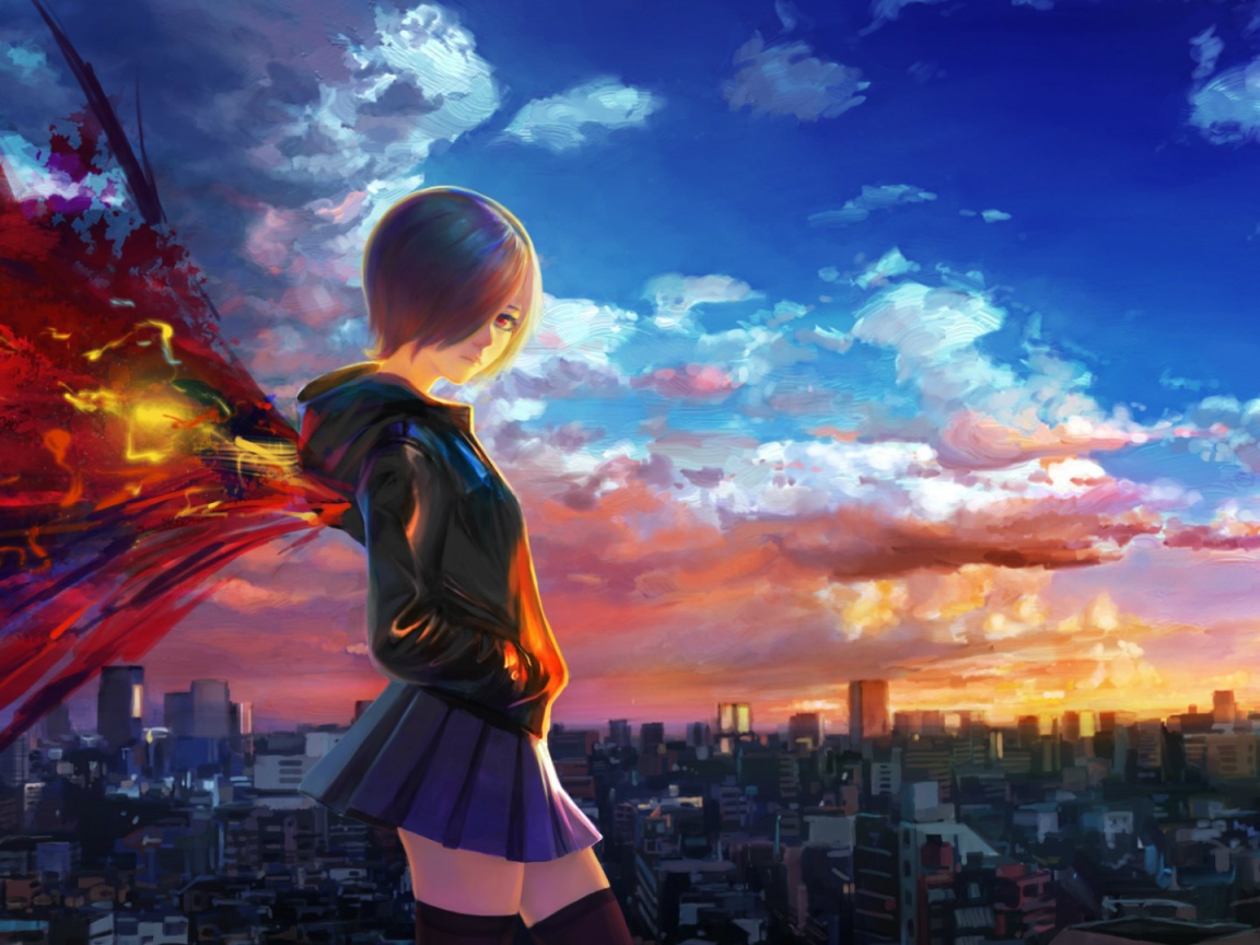 Аниме Touka Kirishima