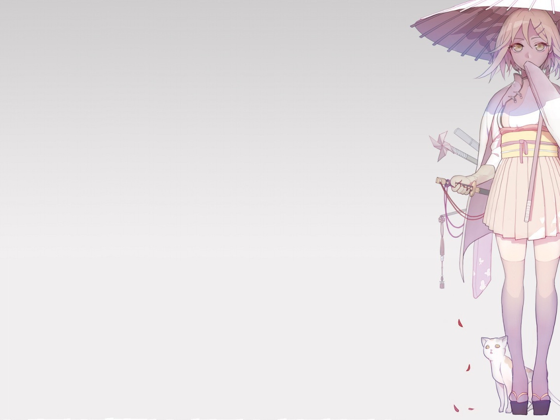 Девушка аниме Кагамина Рин