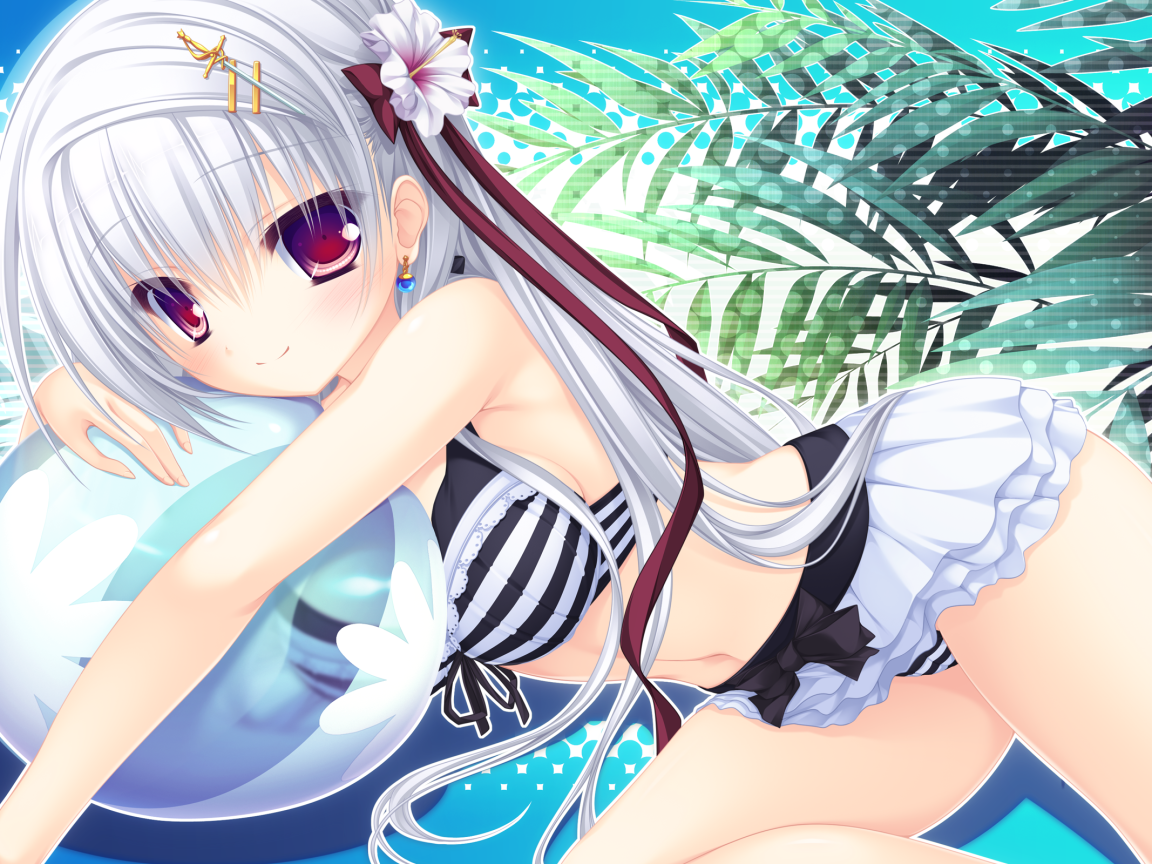 Аниме девушка в купальнике, Justy x Nasty