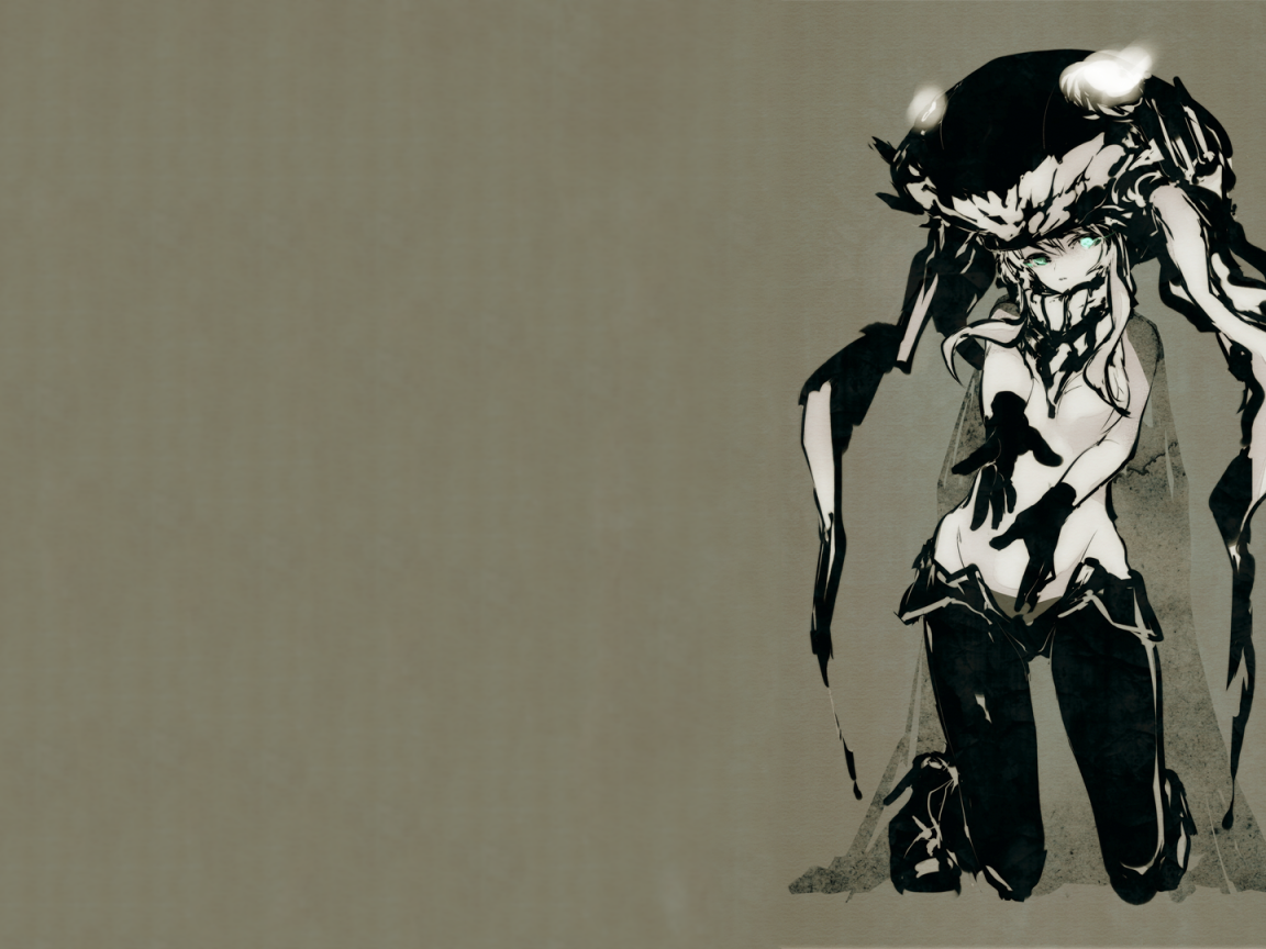 Девушка аниме в забавном головном уборе