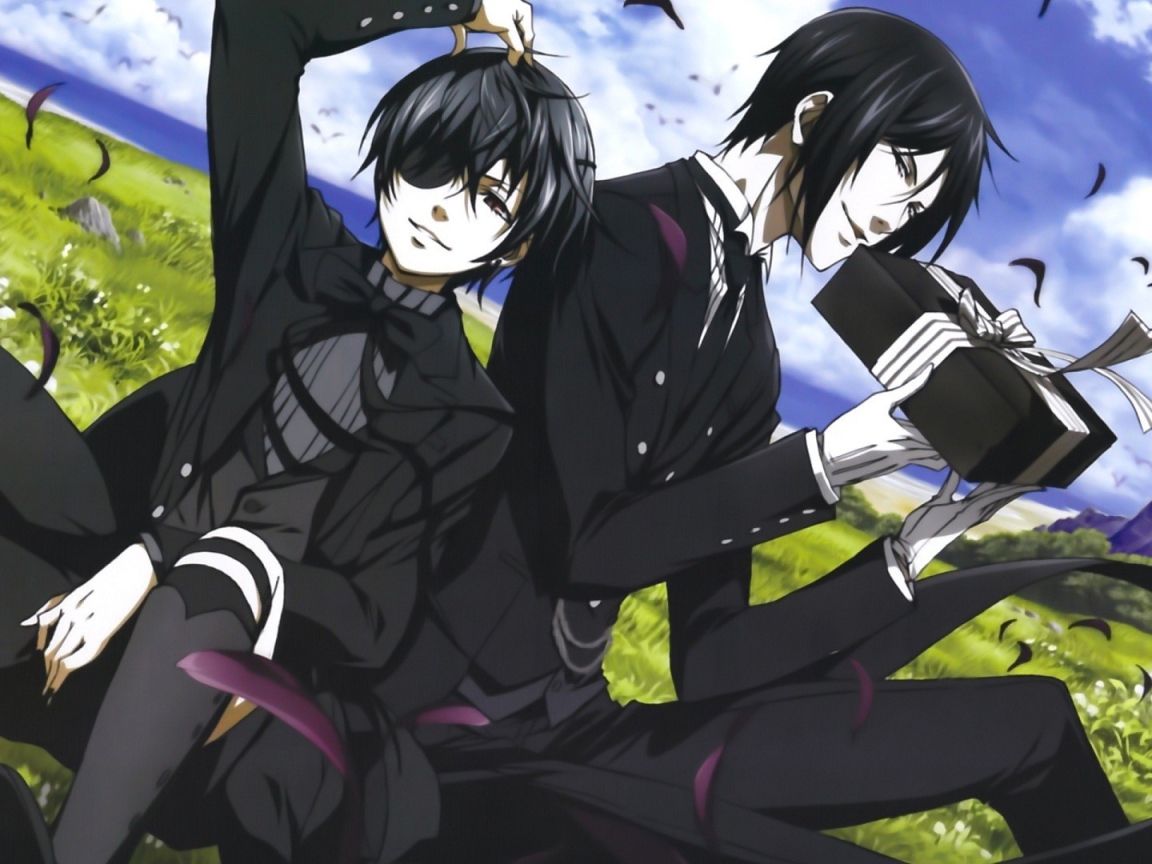 Черные герои манги Black Butler