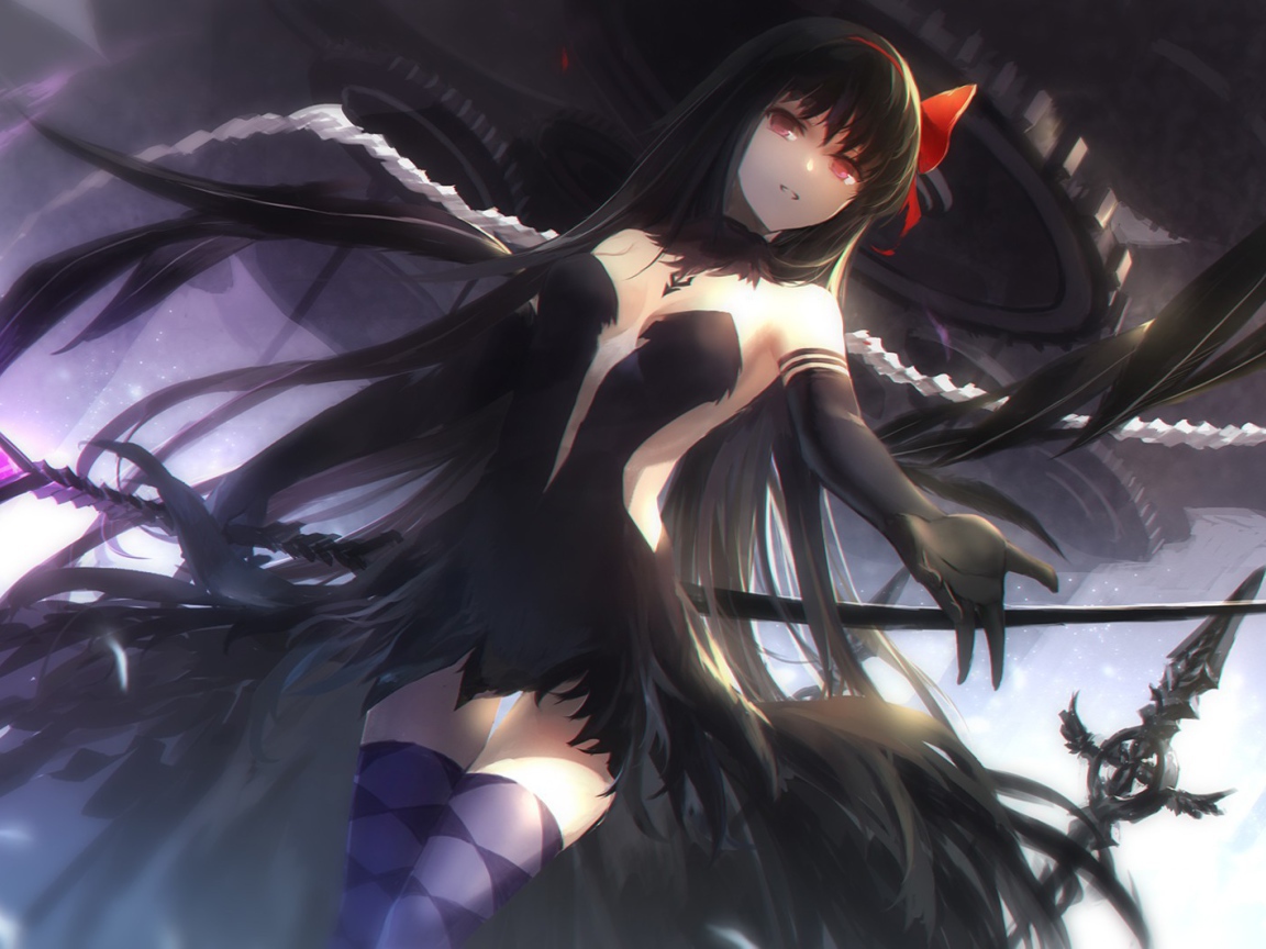 Персонаж аниме Девочка-волшебница Мадока