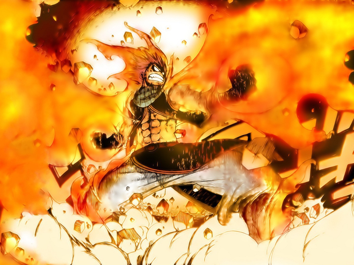 Огненный демон в аниме Сказка о хвосте феи