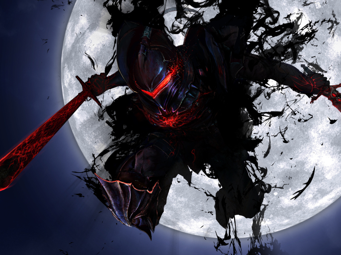 Грозный воин в аниме Fate-Zero