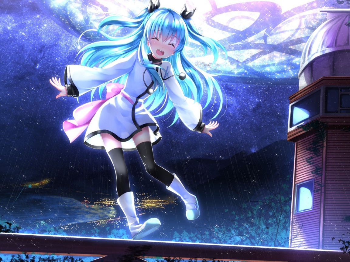 Девушка из аниме Метод Небес