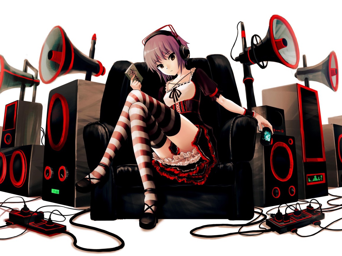 Харухи Судзумия из аниме любит музыку