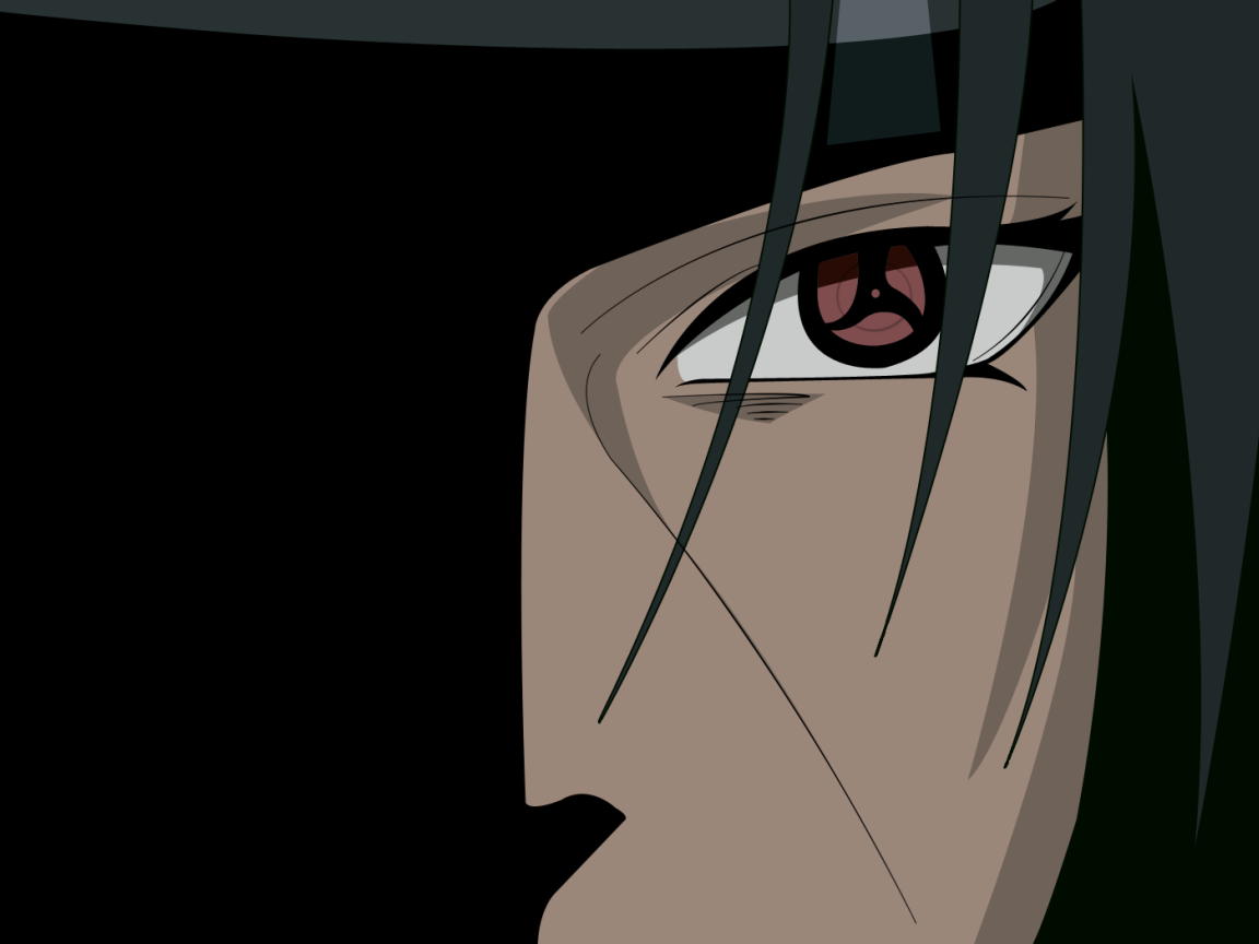 Герой Наруто, глаз Шаринган