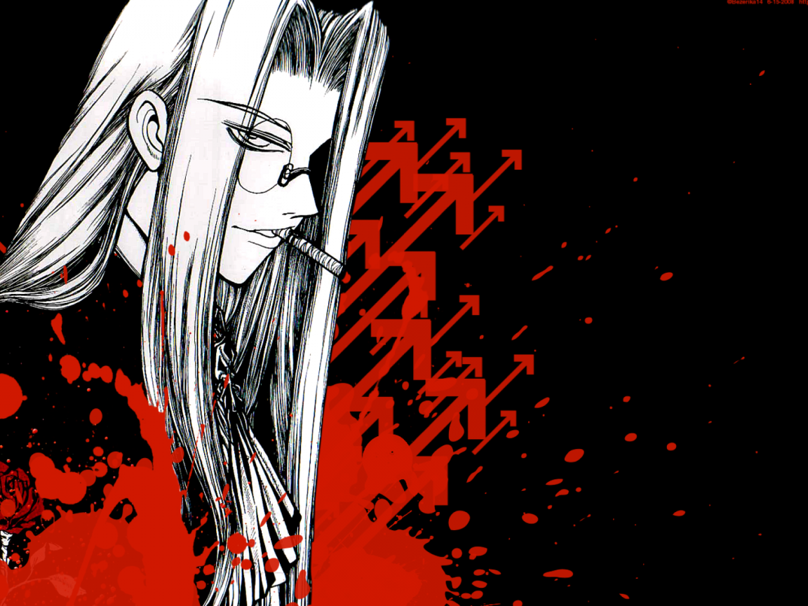 Герой аниме Hellsing