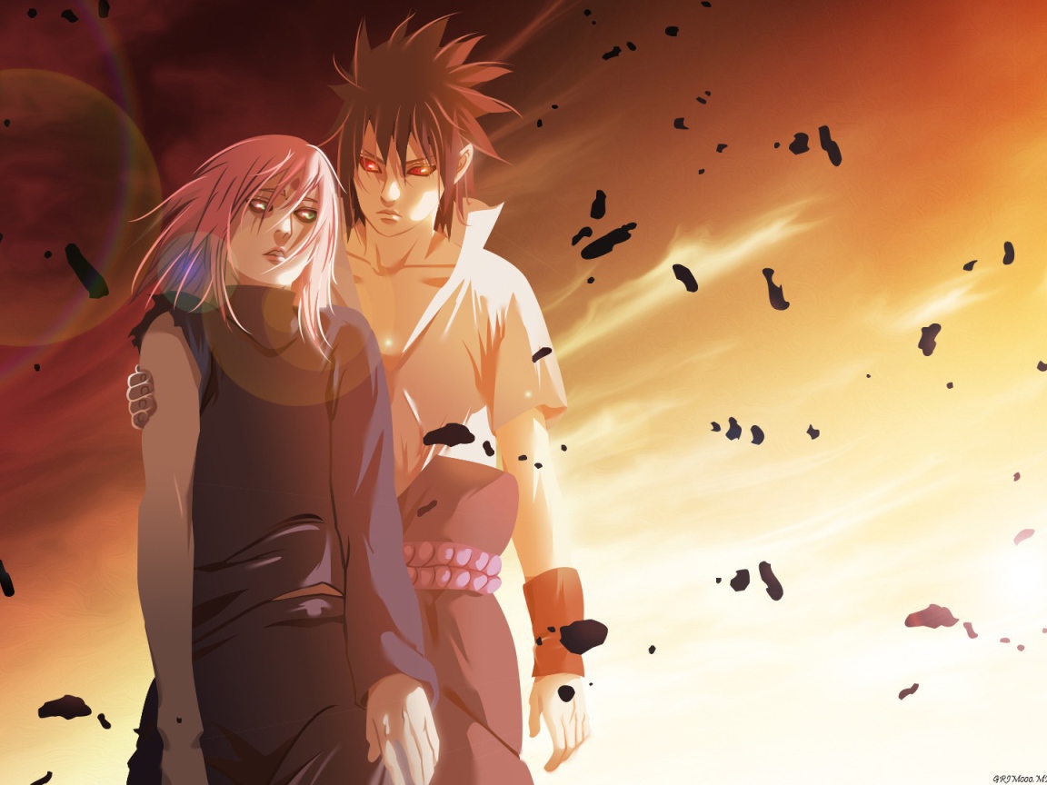 Герои аниме манги Naruto Shippuuden