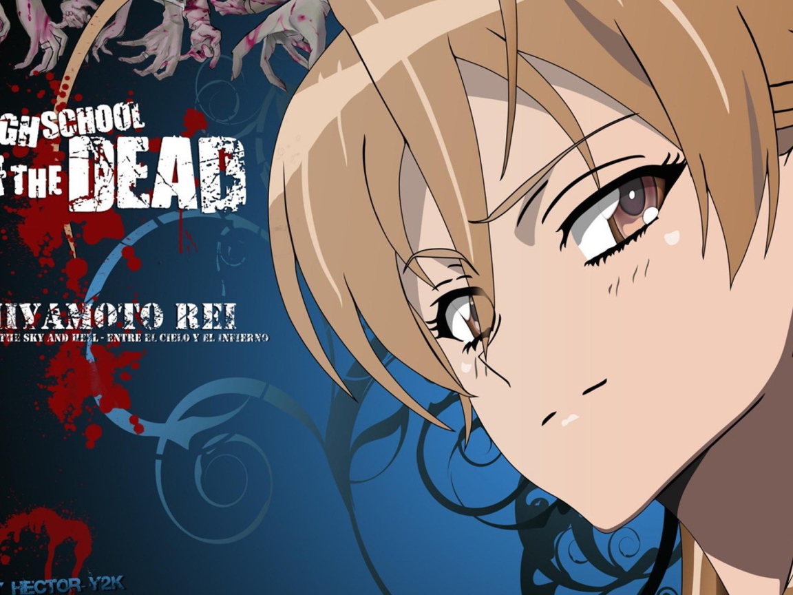 Японское аниме Школа мертвецов