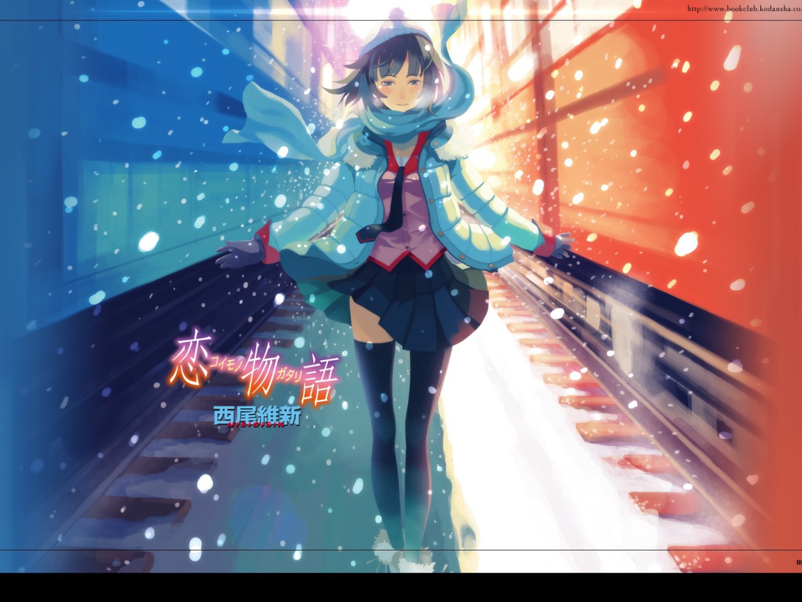 Японский сериал аниме Monogatari Series