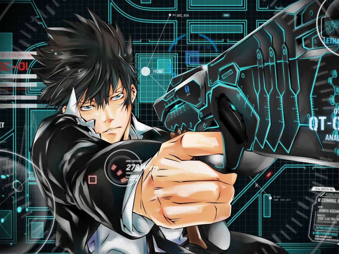 Когами из аниме Psycho-Pass