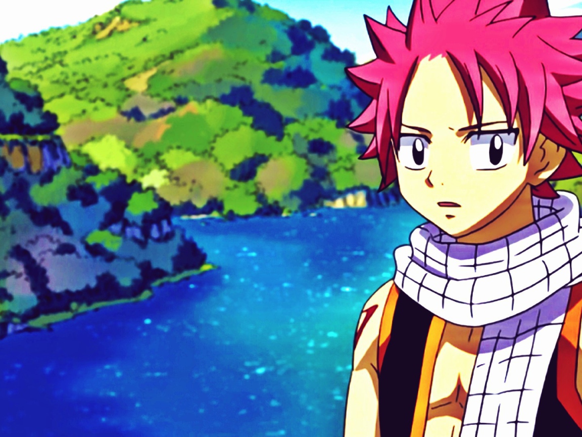 Парень аниме Dragneel Natsu
