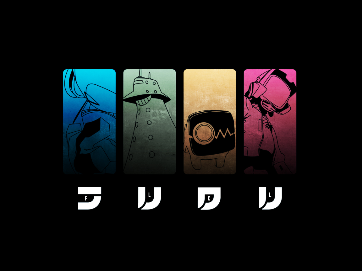 Манга аниме 49 дней, черный фон