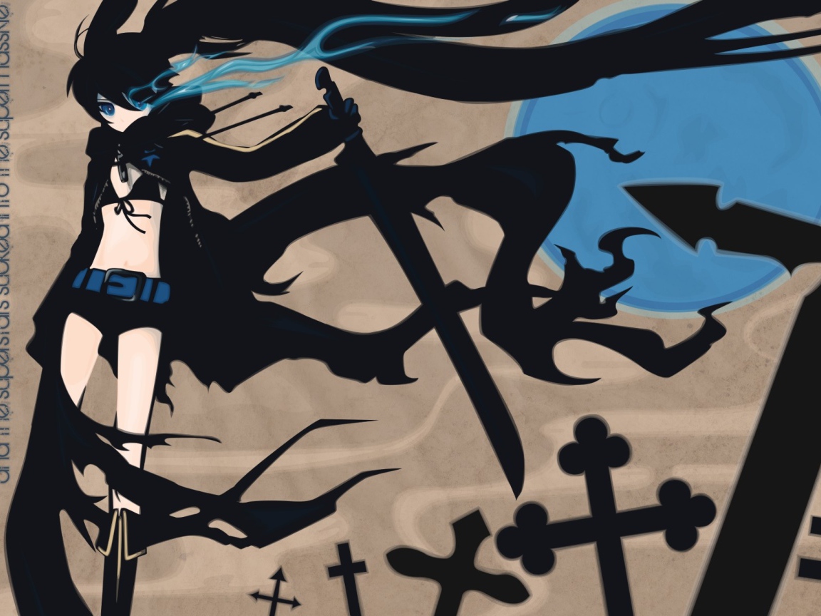 Манга аниме Стрелок с Черной скалы