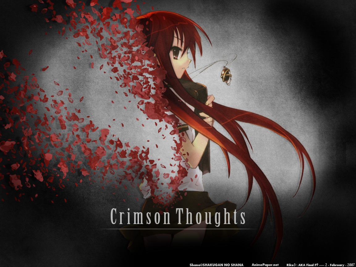 Манга аниме Crimson Thoughts