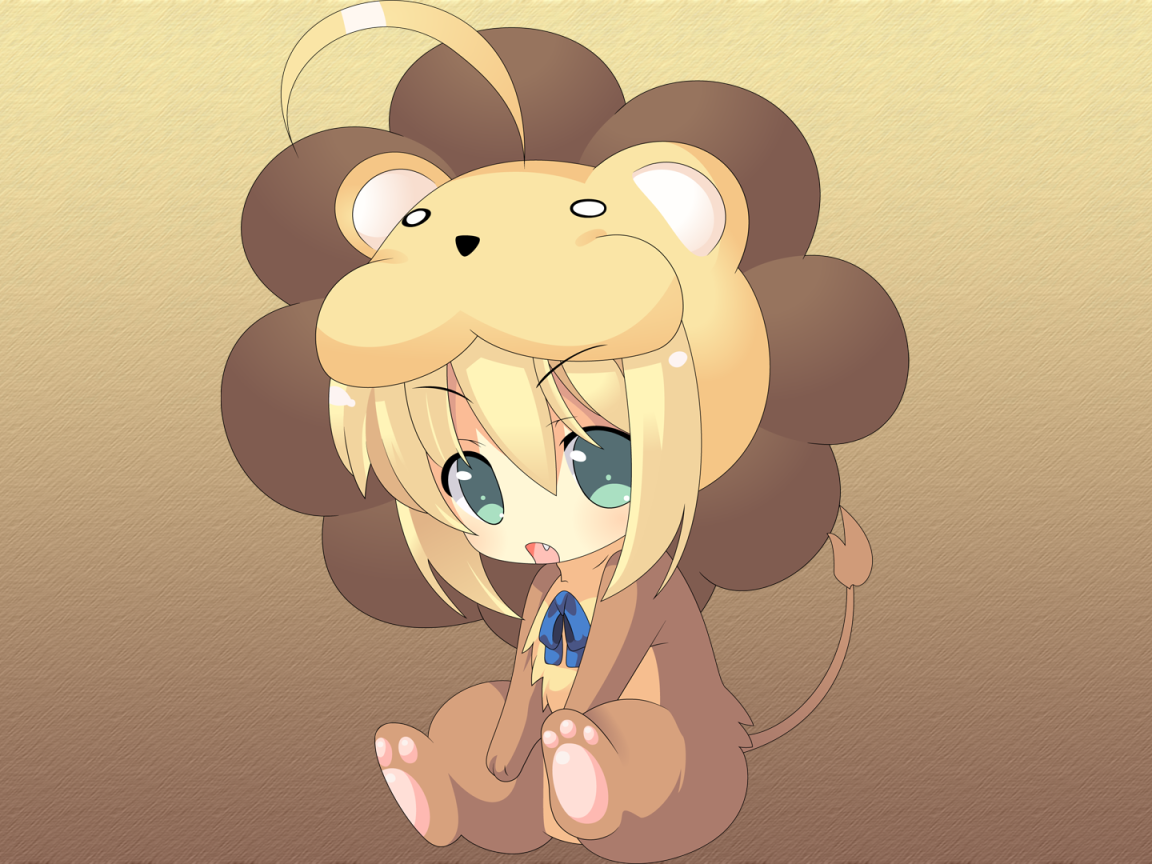 Маска на голове девушки аниме Ночь прибытия