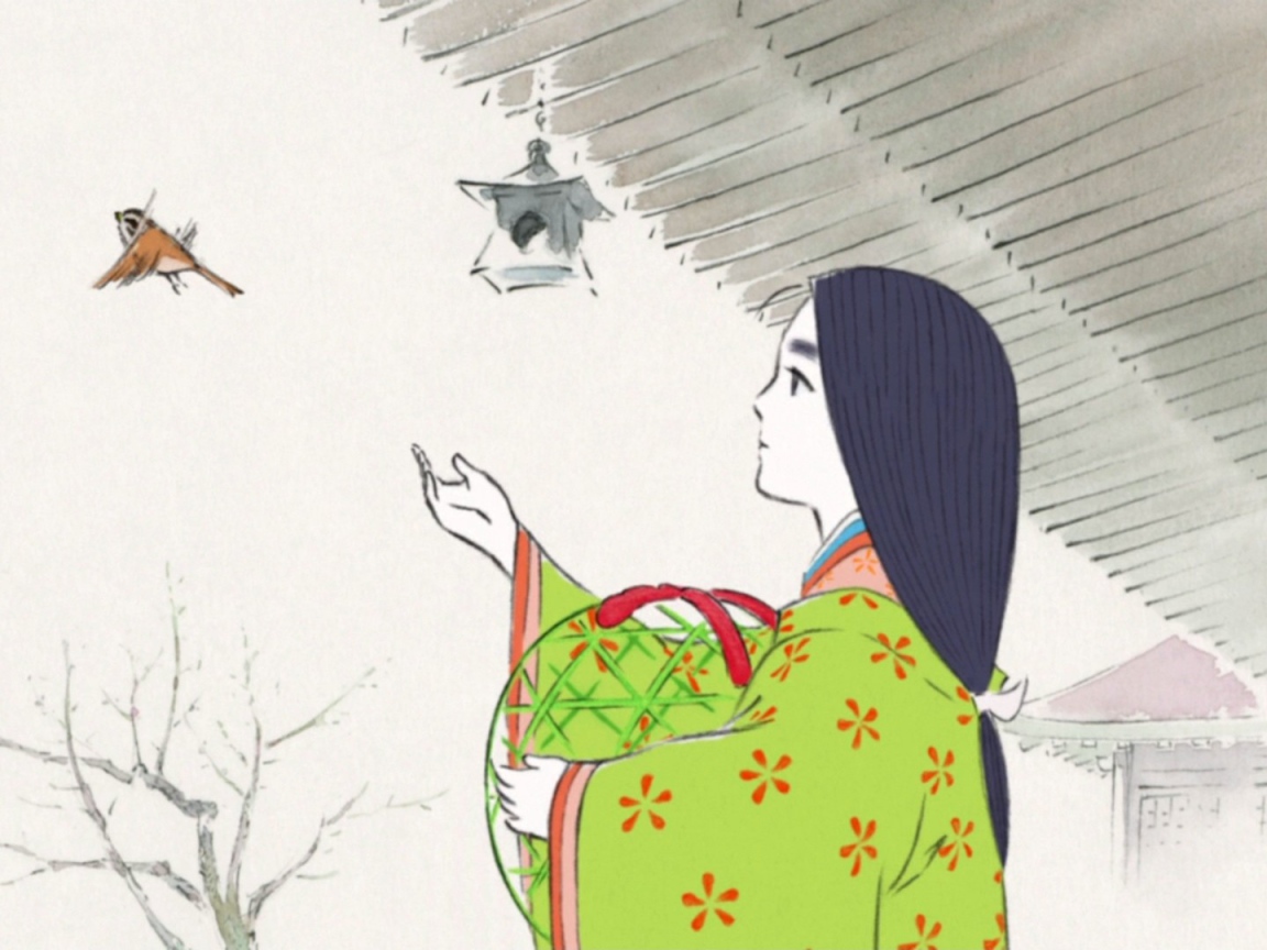 Принцесса отпустила птичку, аниме