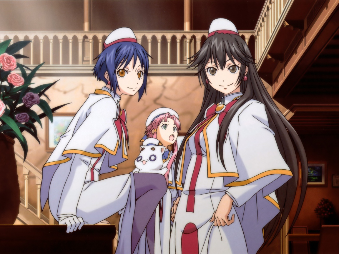 Школьные друзья, аниме Ария