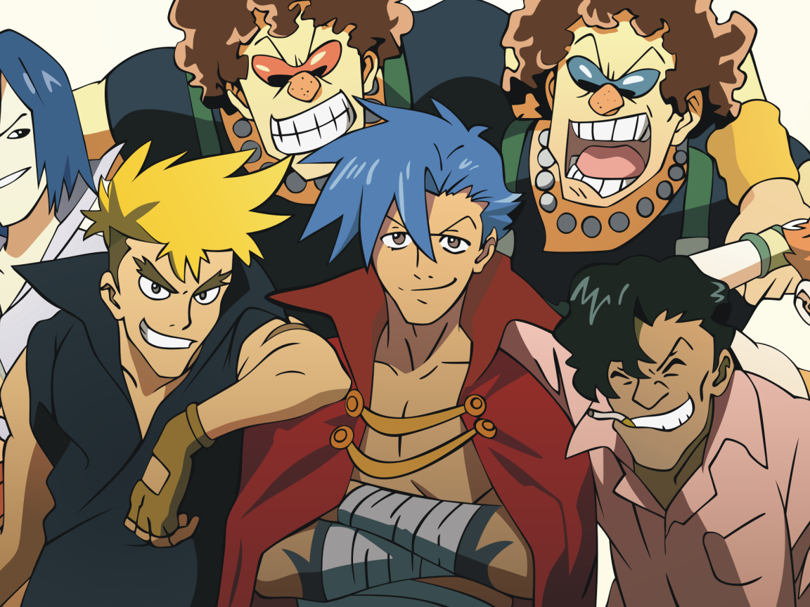 Персонажи аниме Тэнгэн Топпа Гуррен-Лаганн