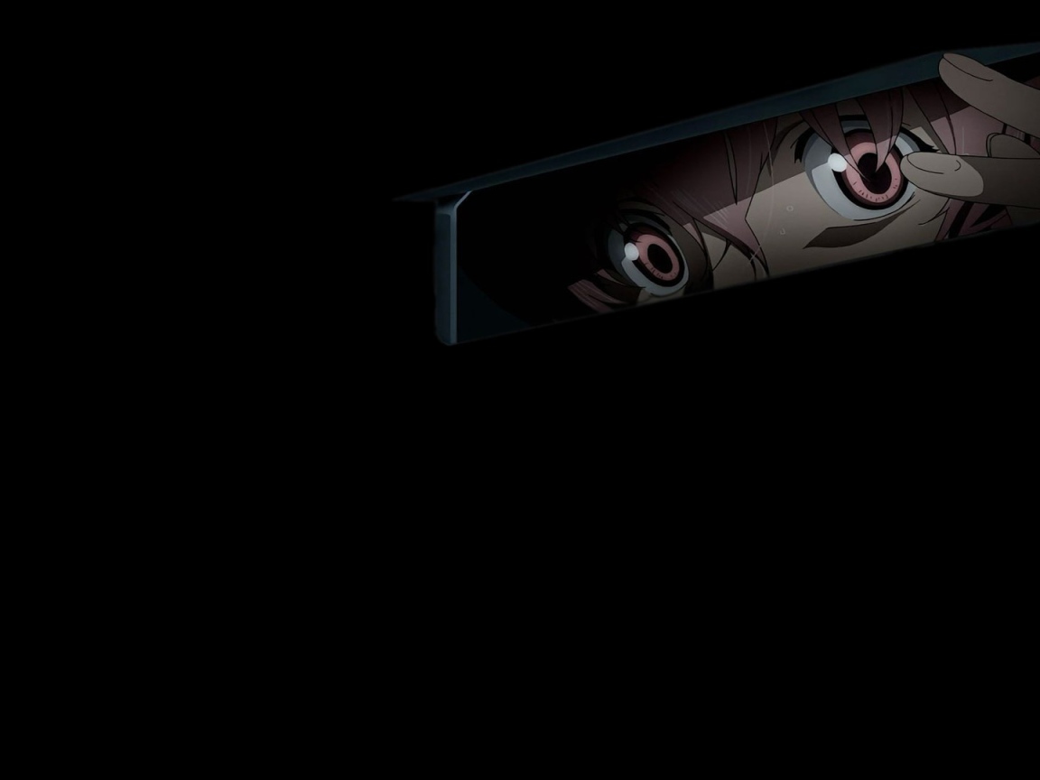 Глаза в зеркале, аниме Яндере