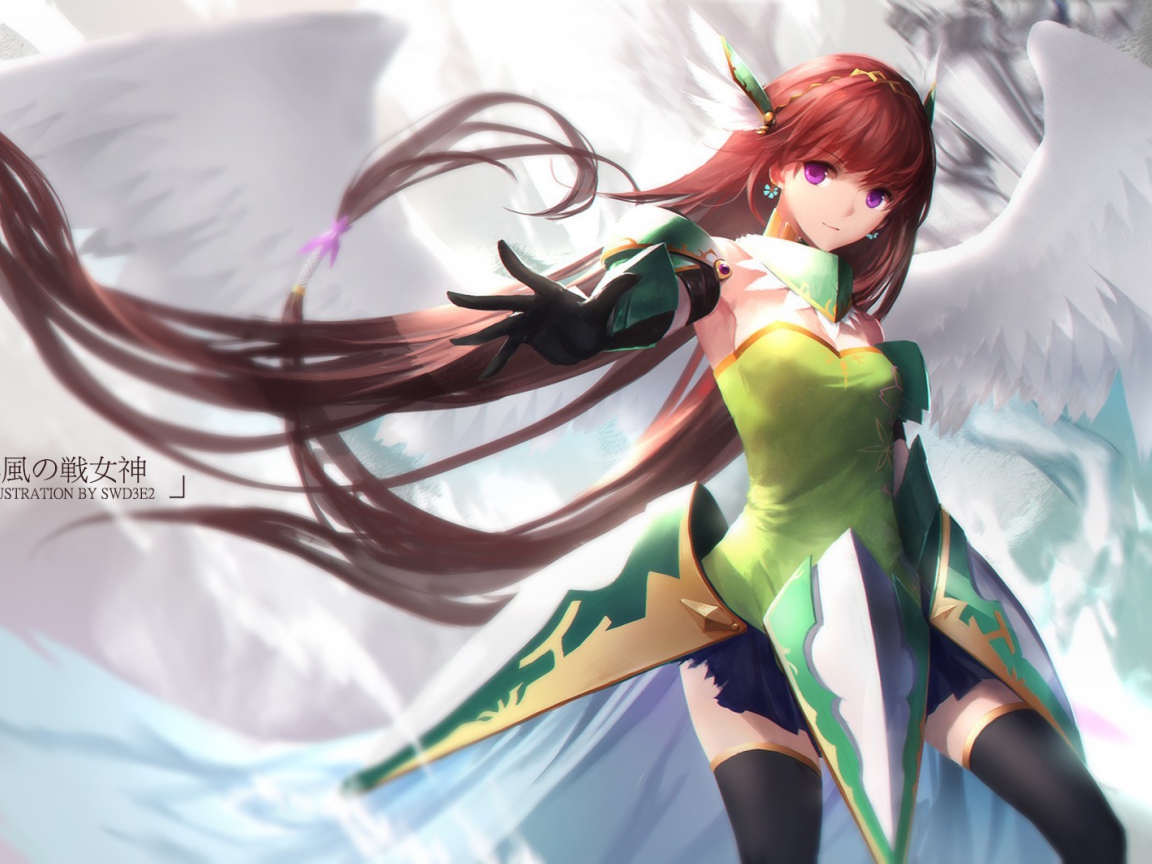 Девушка от художника аниме swd3e2