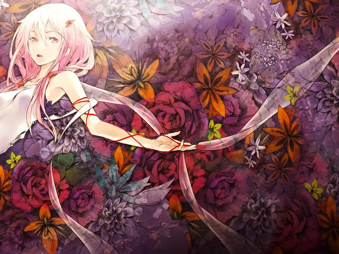 Девушка в цветах, аниме Корона греха