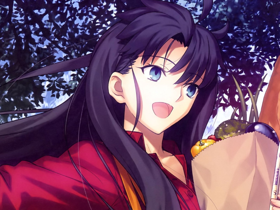 Тосака Рин, аниме Ночь прибытия