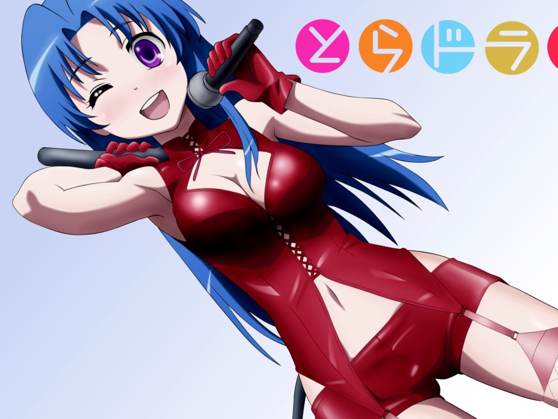 Аниме девушка Toradora