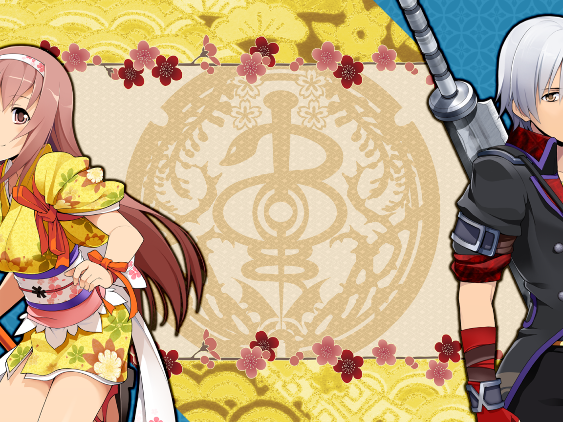 Два воина в аниме Onigirl