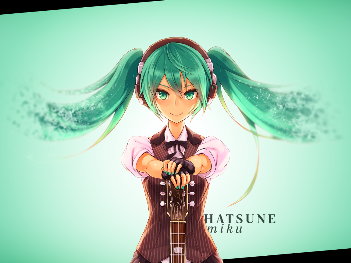 Японский вокалоид Хацунэ Мику