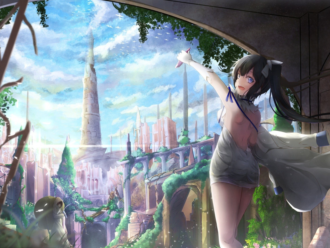 Мир аниме Может, я встречу тебя в подземелье