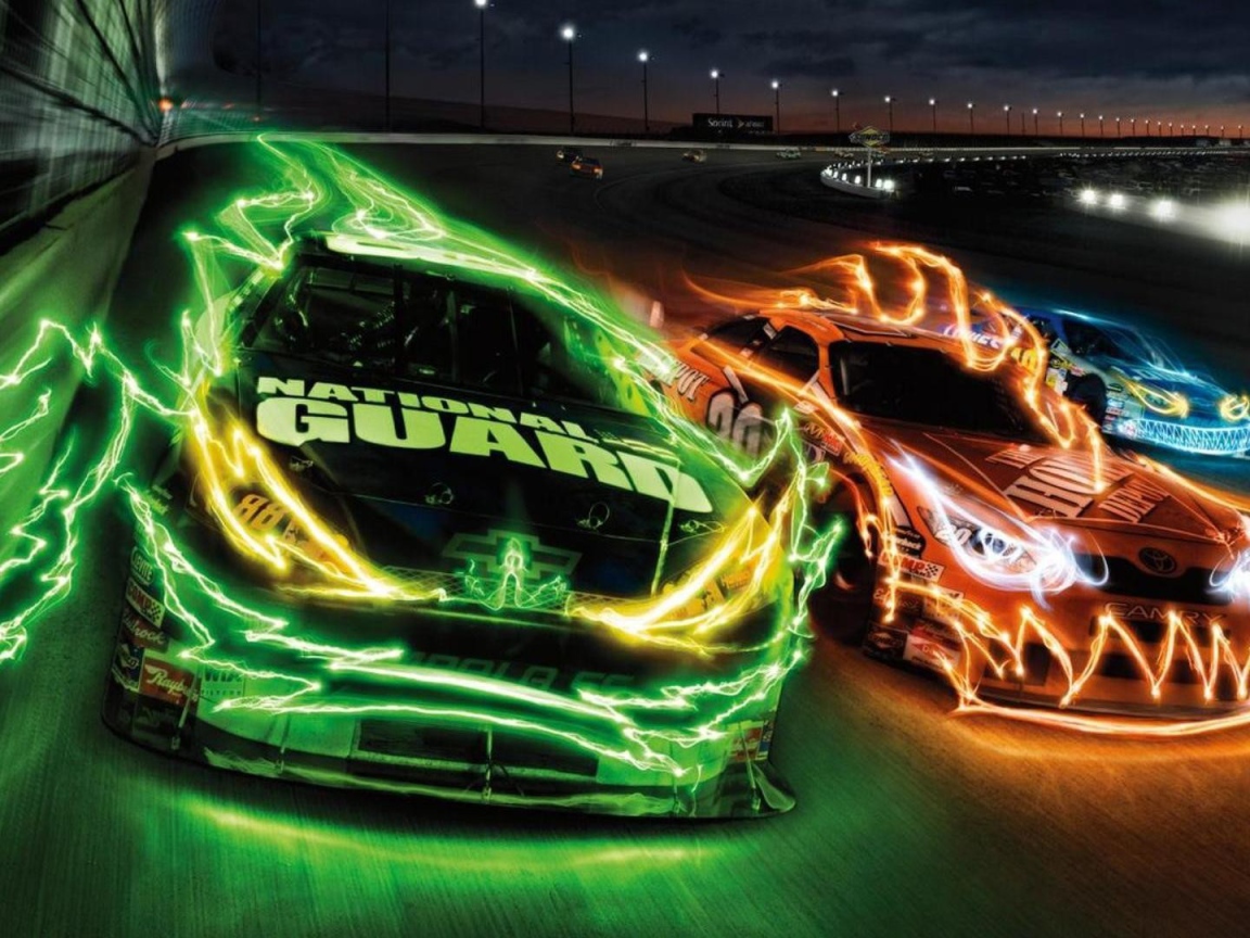 Энергия гоночных автомобилей