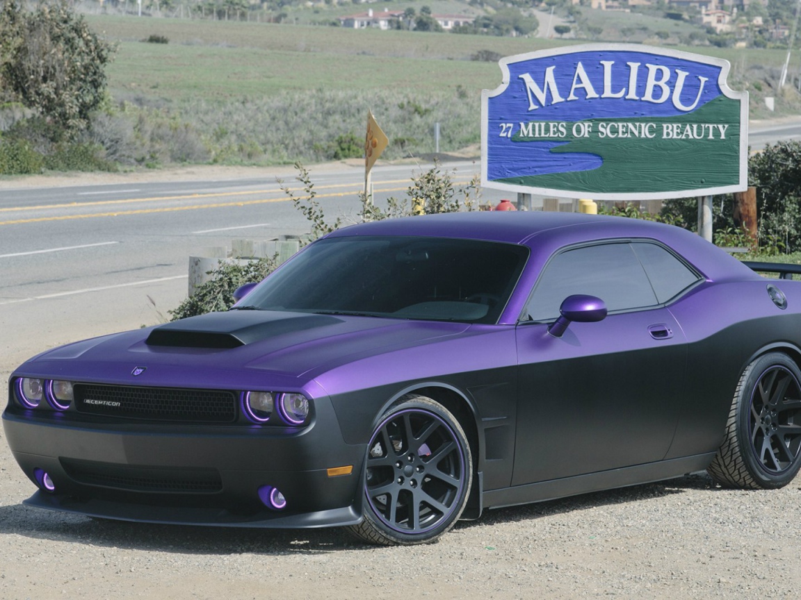 Dodge Challenger в Калифорнии