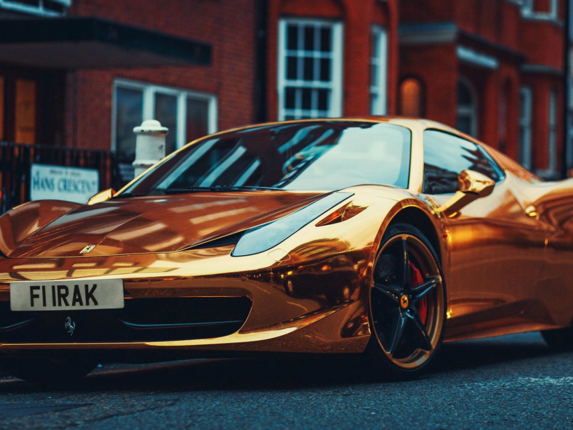 Итальянский автомобиль Ferrari 458