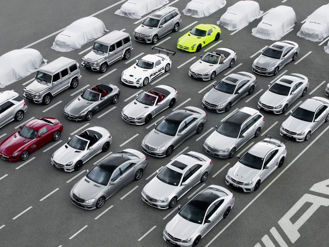 Выставка автомобилей Mercedes-Benz S Class