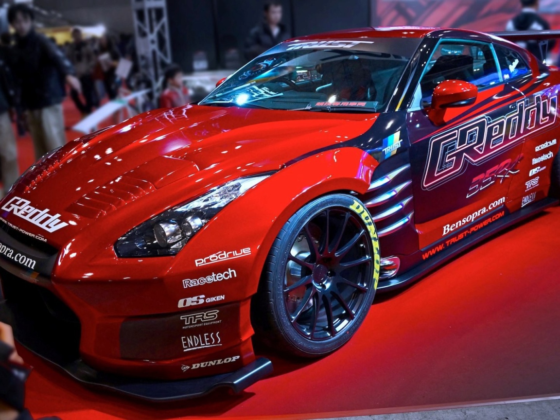 Выставочный экземпляр Nissan GT-R