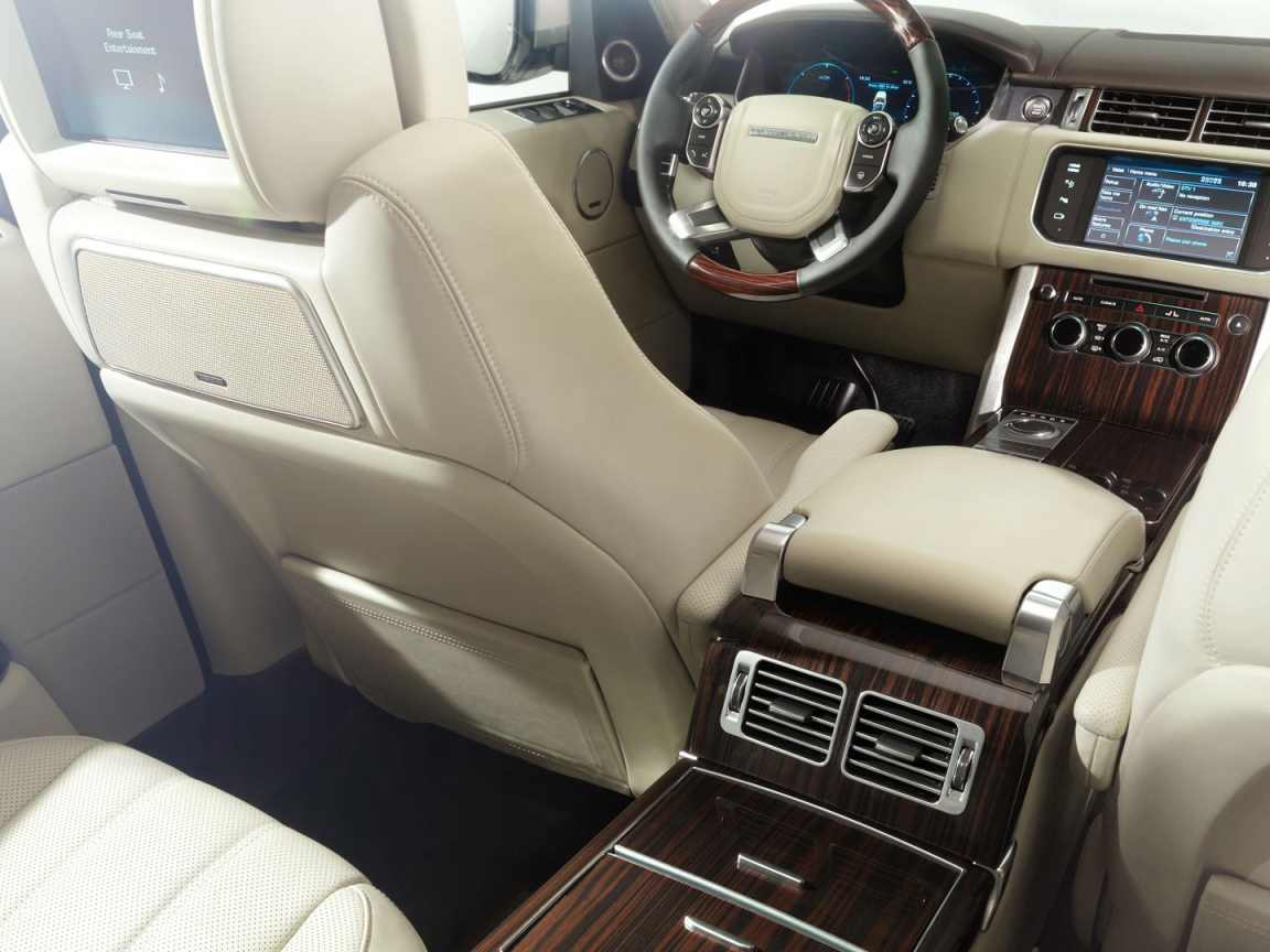 Интерьер автомобиля Range Rover