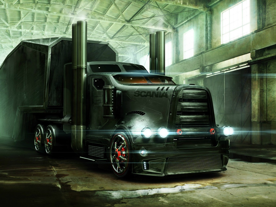 Концепт тягача Скания