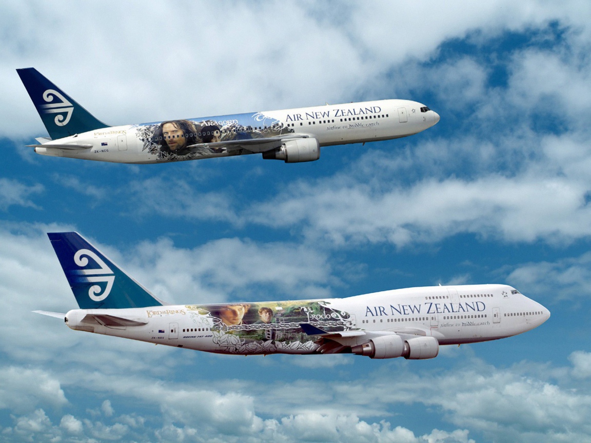 Самолеты Новозеландских авиалиний