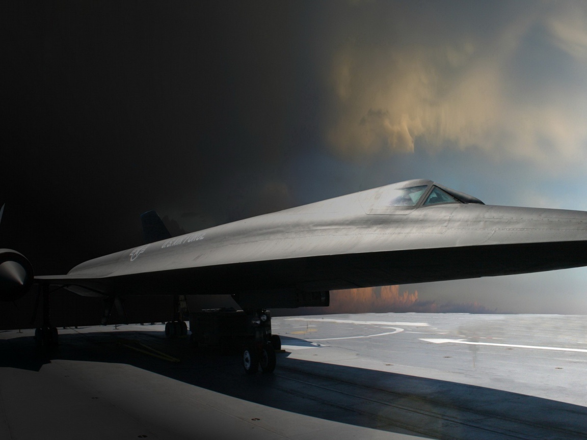 Фантастический самолет SR-71 Blackbird