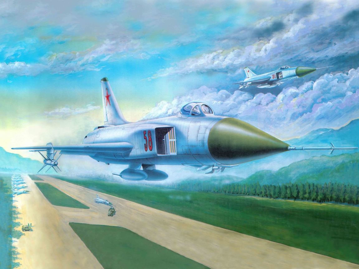 Су-15 взлетает