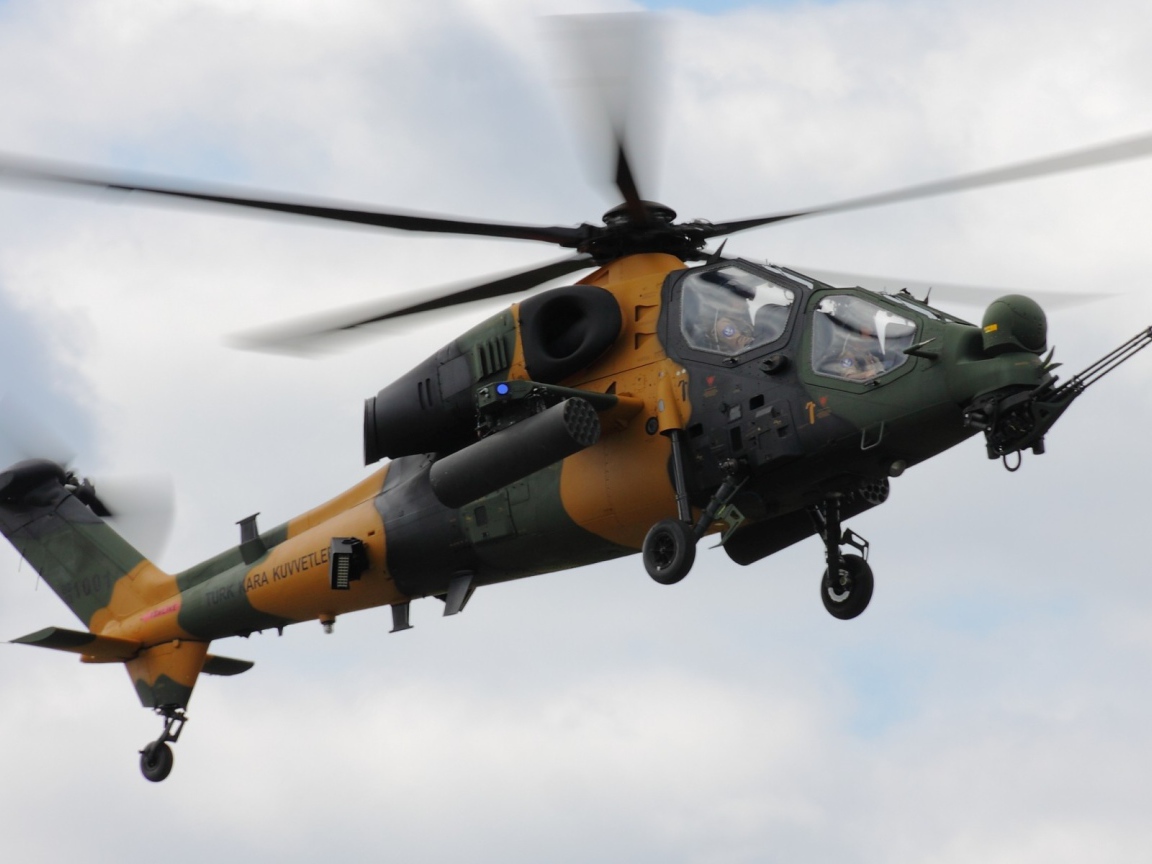 Турецкий вертолет agustaWestland T129