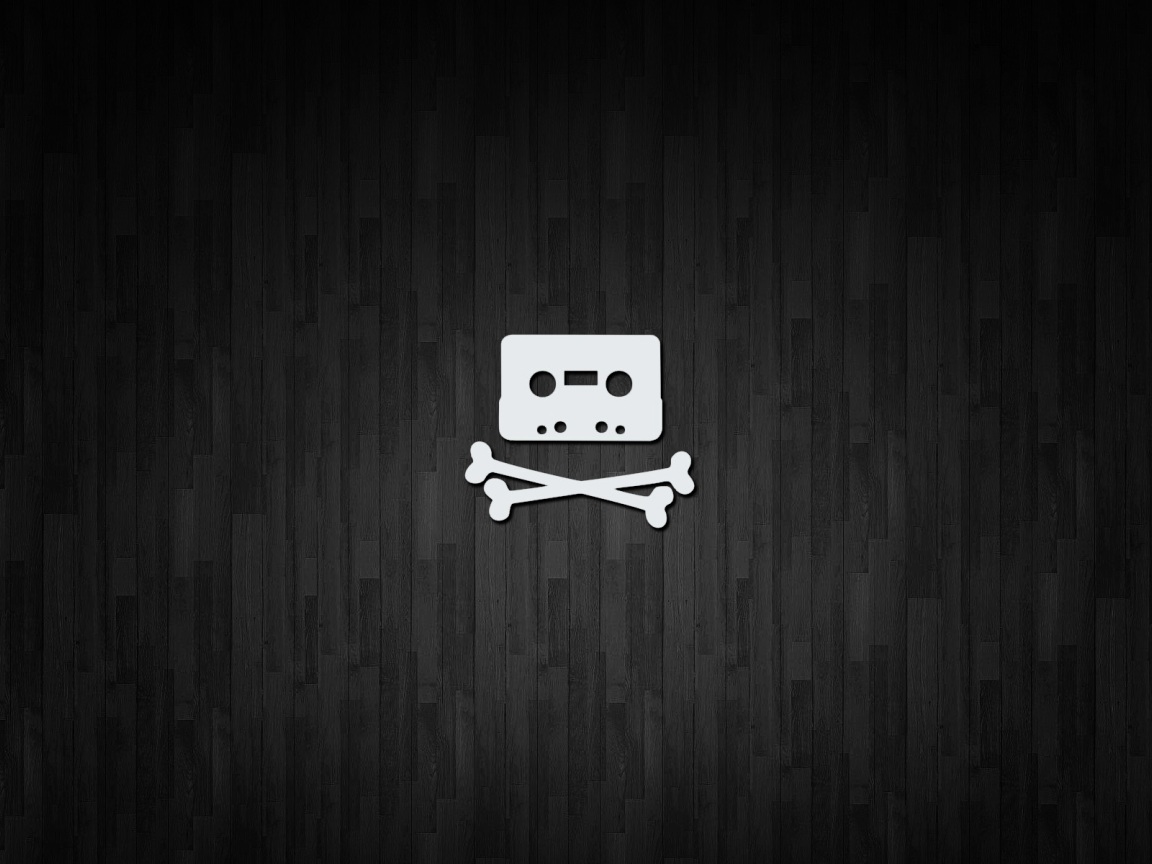 Аудио кассета и кости, фон