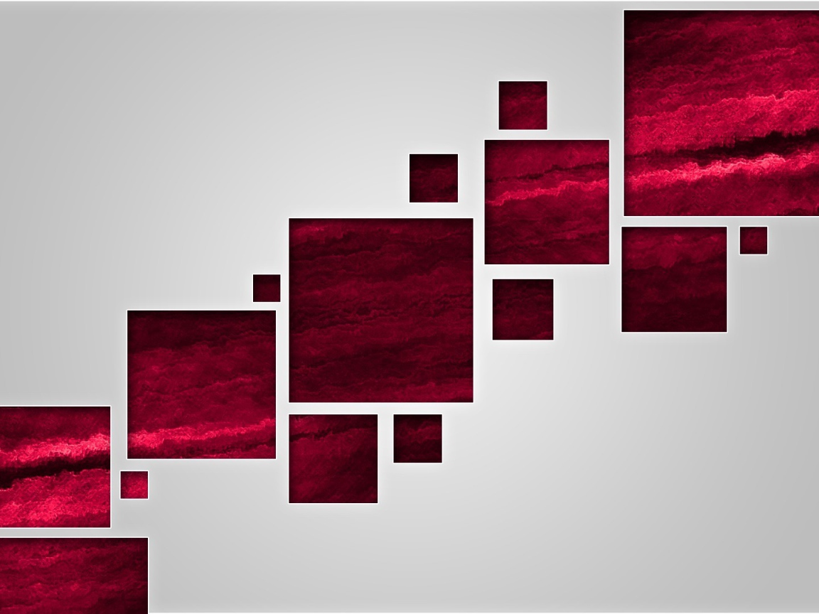 Фон из красных квадратов