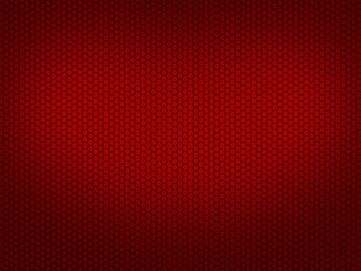 Черные соты, красный фон