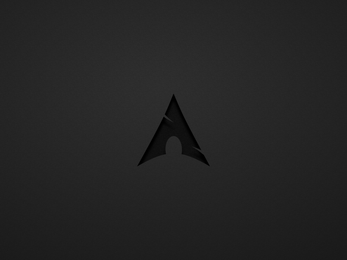 Черный символ на сером фоне