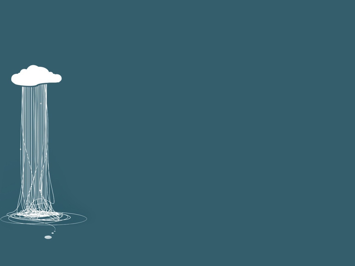 Тучка пролилась дождем