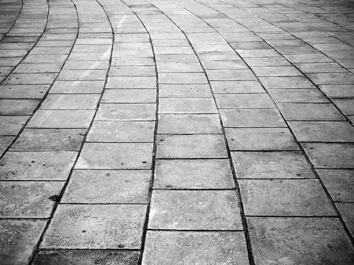 Брусчатка на дорожке для прогулок, фон